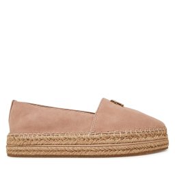 Еспадрили Tommy Hilfiger Suede Platform Espadrille FW0FW08586 Бежов