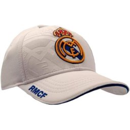 Real Madrid Шапка с козирка бяла