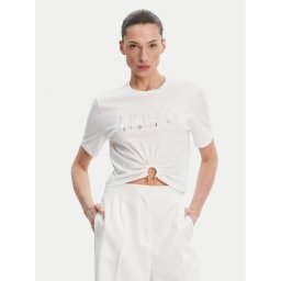 Liu Jo Тишърт WA5139 JS923 Бял Regular Fit
