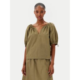 DKNY Блуза P5BAFATG 311 Зелен Regular Fit