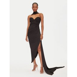 Marciano Guess Коктейлна рокля 5GGK38 6259A Черен Regular Fit