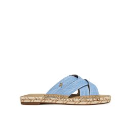 Tommy Hilfiger Еспадрили Chambray Espadrille Mule FW0FW08501 Син