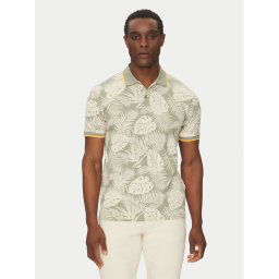 Liu Jo Тениска с яка и копчета QA5180 J7734 Зелен Regular Fit