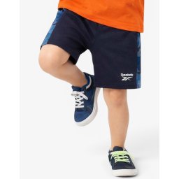 REEBOK Running Shorts Blue/Camo