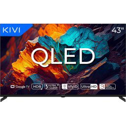 TV KIVI 43U720QB 43'' QLED 4K Google TV, Dolby Audio, Max Vivid, HDMI 2.1
