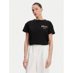 Liu Jo Тишърт WA5007 JS923 Черен Relaxed Fit