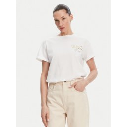Liu Jo Тишърт WA5007 JS923 Бял Relaxed Fit