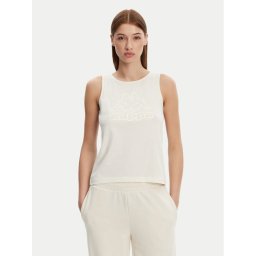 Kappa топ Logo Gria 382129W Екрю Regular Fit