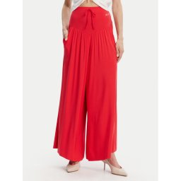 Liu Jo Beachwear Текстилни панталони VA5039 JS360 Червен Relaxed Fit