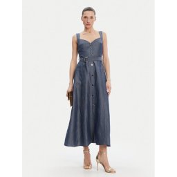 Liu Jo Лятна рокля WA5312 T4818 Син Regular Fit