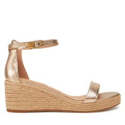 Еспадрили Tommy Hilfiger Th Metallic Mid Wedge Espadrille FW0FW08663 Златист