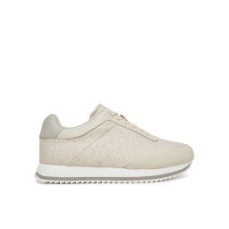 Calvin Klein Сникърси Runner Lace Up - Jacq HW0HW02413 Екрю