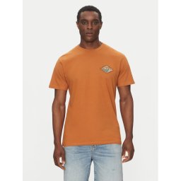 Quiksilver Тишърт EQYZT08038 Кафяв Regular Fit