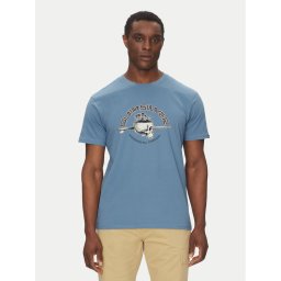 Quiksilver Тишърт EQYZT08056 Син Regular Fit