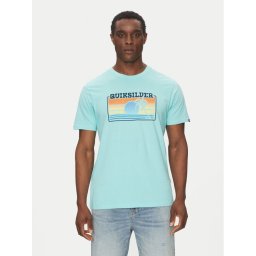 Quiksilver Тишърт EQYZT08065 Електриков Regular Fit