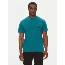 Quiksilver Тишърт EQYZT08035 Зелен Regular Fit