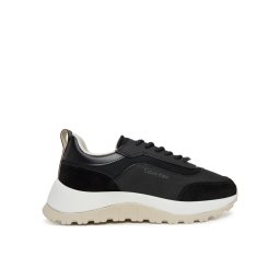 Calvin Klein Сникърси Runner Lace Up Mesh Mix HW0HW02487 Черен