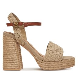 Еспадрили Tommy Hilfiger Rope Heel Platform Sandal FW0FW08425 Бежов