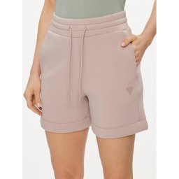 Guess Спортни шорти Elly V2YD10 K7UW2 Бежов Relaxed Fit