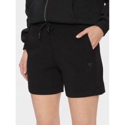 Guess Спортни шорти Elly V2YD10 K7UW2 Черен Relaxed Fit