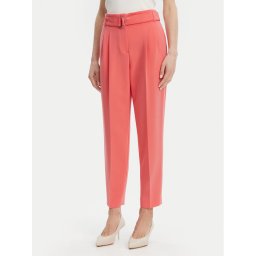 BOSS Текстилни панталони Tapiah 50490037 Розов Regular Fit