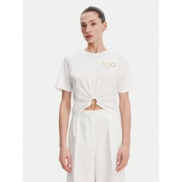 Liu Jo Тишърт WA5139 JS923 Бял Regular Fit