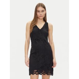 Vila Коктейлна рокля Stasia 14107400 Черен Regular Fit