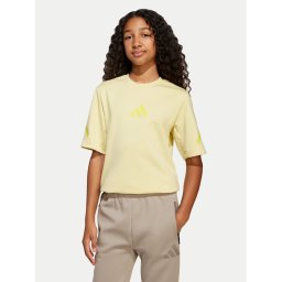 adidas Тишърт Z.N.E. JD0015 Жълт Loose Fit
