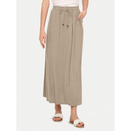 ONLY Миди пола Solvi 15338678 Бежов Regular Fit