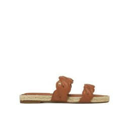 Tommy Hilfiger Еспадрили Leather Rope Espadrille Mule FW0FW08503 Кафяв