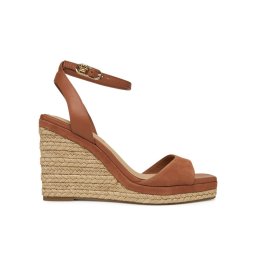 Tommy Hilfiger Еспадрили Leather & Suede High Wedge Espad FW0FW08803 Кафяв