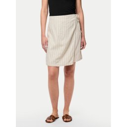 Pieces Мини пола Pia 17151891 Бежов Regular Fit