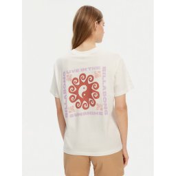 Billabong Тишърт EBJZT00432-SCS Бял Regular Fit