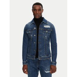 Dolce&Gabbana Дънково яке G9VZ8D G8LN5 Тъмносин Regular Fit