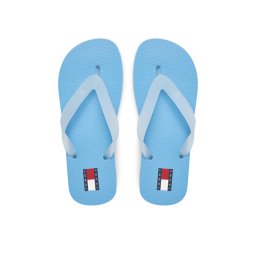 Tommy Jeans Джапанки Tjw Logo Flip Flop EN0EN02447 Светлосиньо