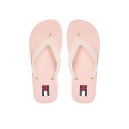 Tommy Jeans Джапанки Tjw Logo Flip Flop EN0EN02447 Розов