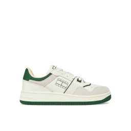 Tommy Jeans Сникърси Tjw Retro Basket Washed Suede EN0EN02773 Бял
