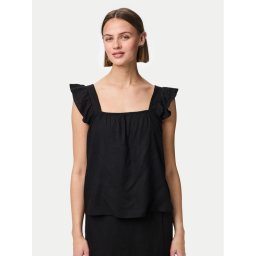Pieces Блуза Pia 17154740 Черен Regular Fit