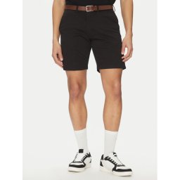 Jack & Jones Шорти от плат Marco 12269368 Черен Regular Fit