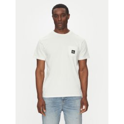Quiksilver Тишърт EQYZT08035 Бял Regular Fit