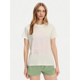 Roxy Тишърт ERJZT05911 Екрю Regular Fit