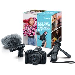 Canon EOS R50 Content Creator Kit + Canon RF 50mm f/1.8 STM