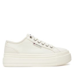 Сникърси Tommy Jeans Tjw Foxing Flatform Lc EN0EN02736 Бял