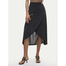 Vila Миди пола Modala 14101691 Черен Regular Fit