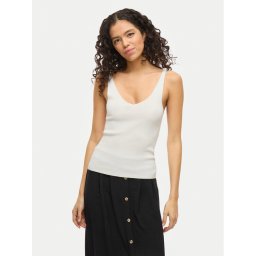Vila топ Wennie 14104135 Бял Regular Fit