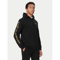 EA7 Emporio Armani Суитшърт 7M000570 AF10377 MC004 Черен Regular Fit