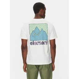 Element Тишърт ELYZT00496 Бял Regular Fit