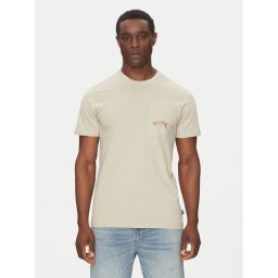 Billabong Тишърт EBYZT00175 Бежов Regular Fit