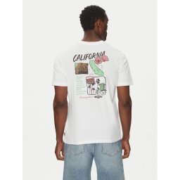 Billabong Тишърт EBYZT00294 Бял Regular Fit