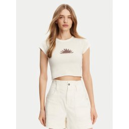 Billabong топ EBJZT00436 Бял Regular Fit